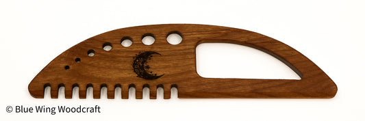 Herb Stripper and Board Scraper, Intricate Boho Moon