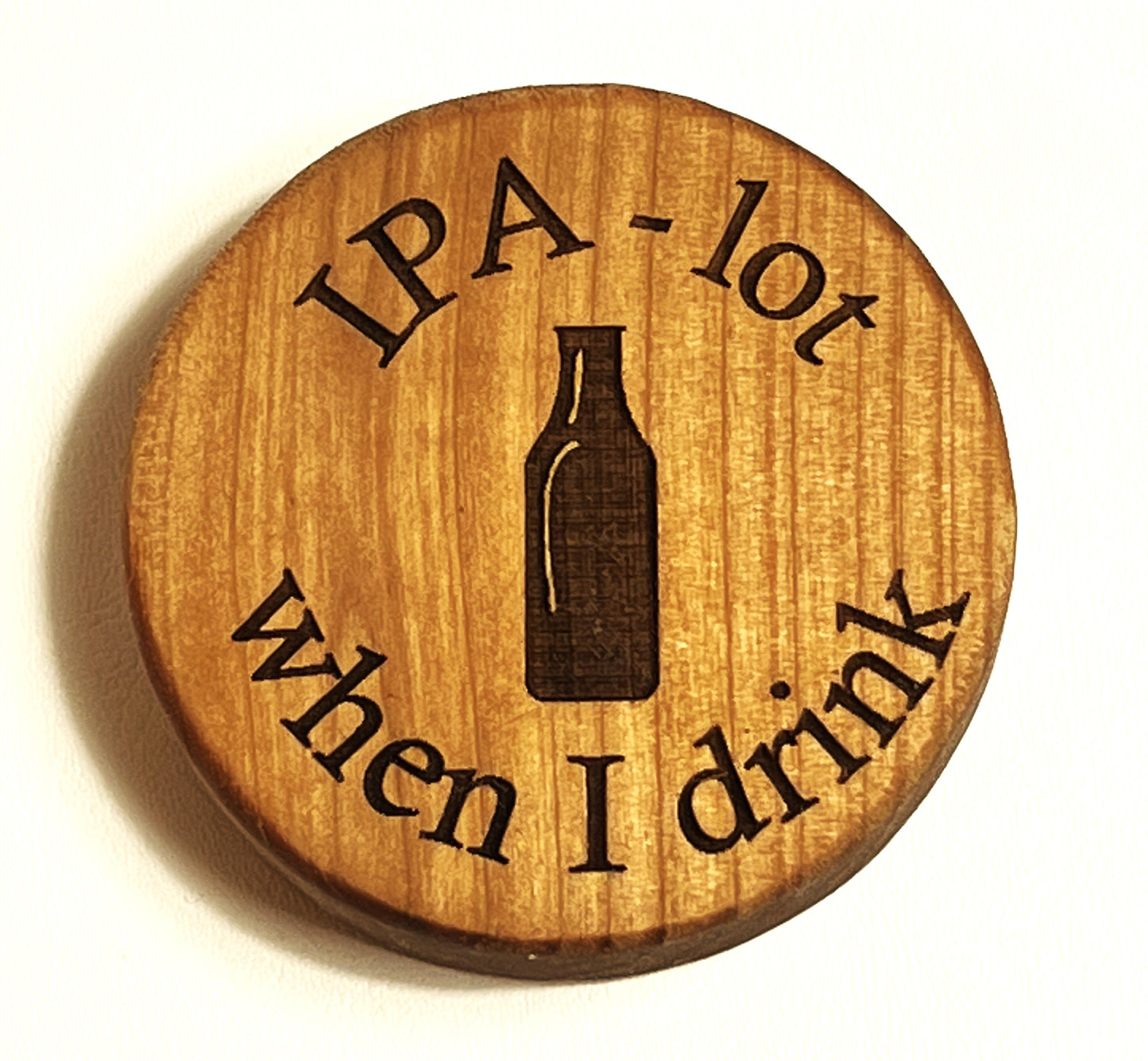 Bottle Opener, Round, Magnetic