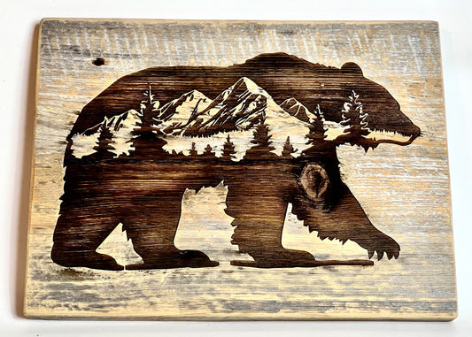 Sign, Mountain Bear, Extra Large
