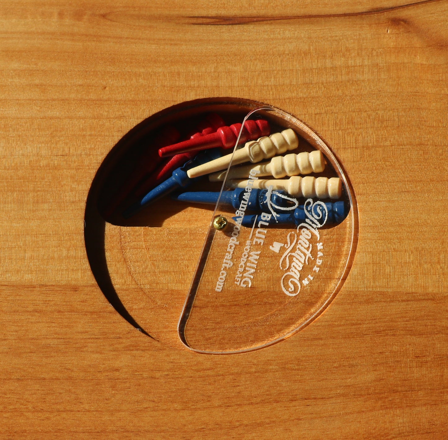 "Wilderness Majesty: The Bison Cribbage Board"