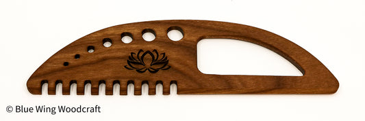 Herb Stripper and Board Scraper, Lotus Flower