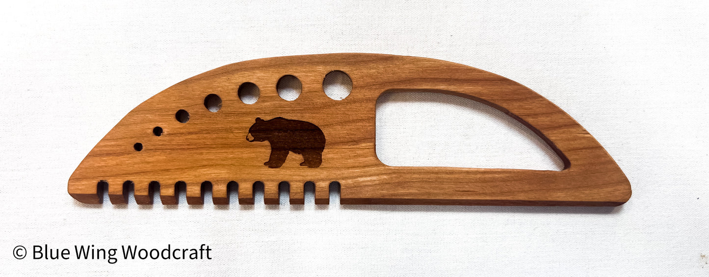 Herb Stripper and Board Scraper, Black Bear