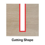1/8" Downcut Endmill - 3/4" Cutting Length - 1/8" Shank for CNC Routers