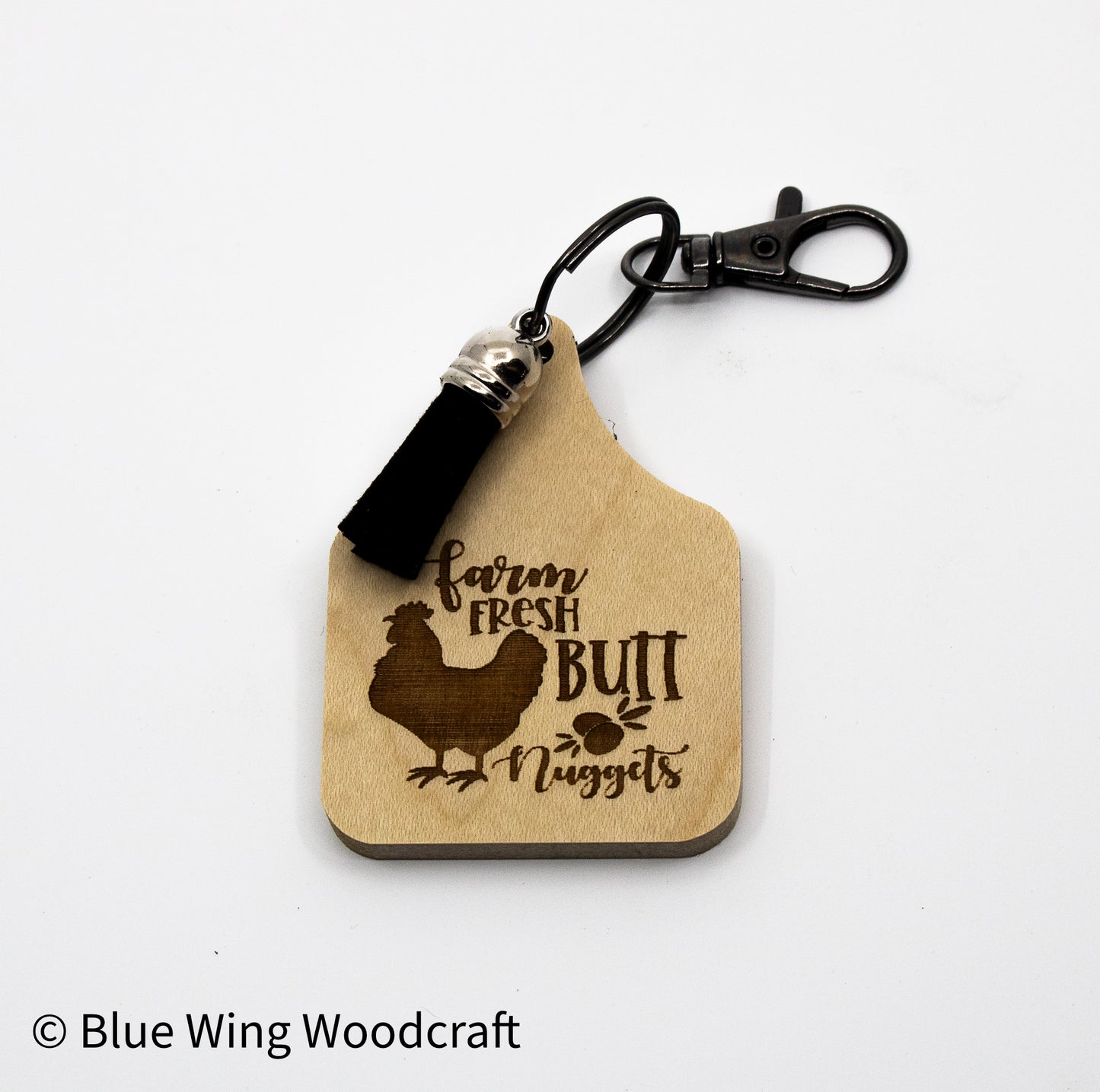 Keychain, Cow Tag