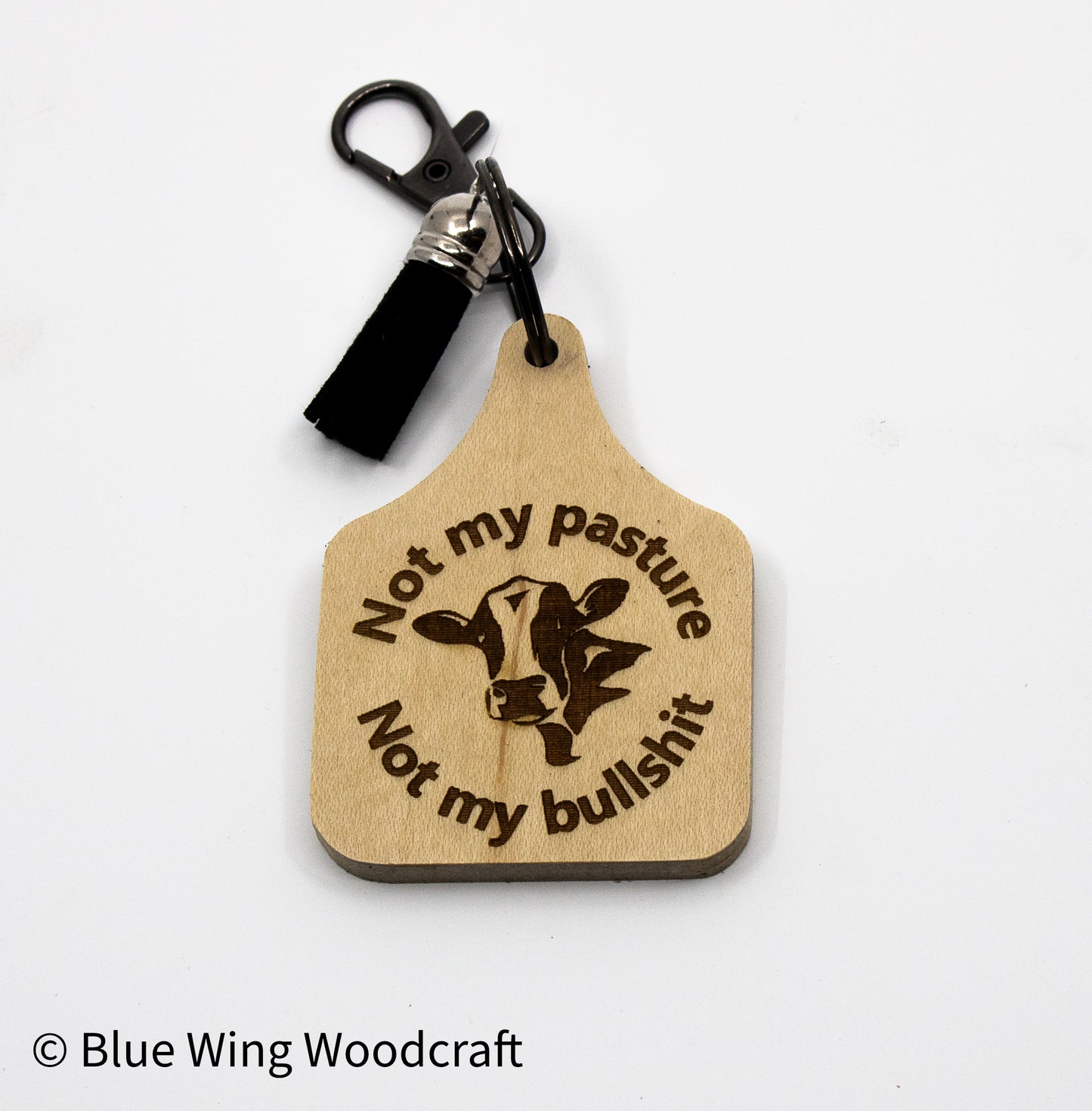 Keychain, Cow Tag