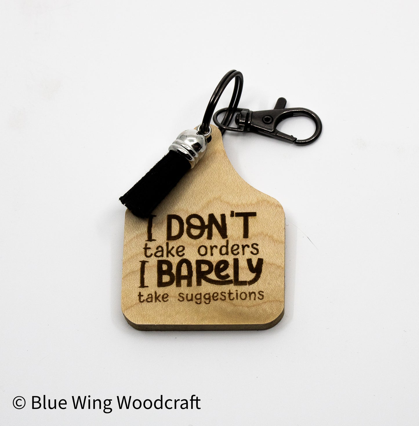 Keychain, Cow Tag
