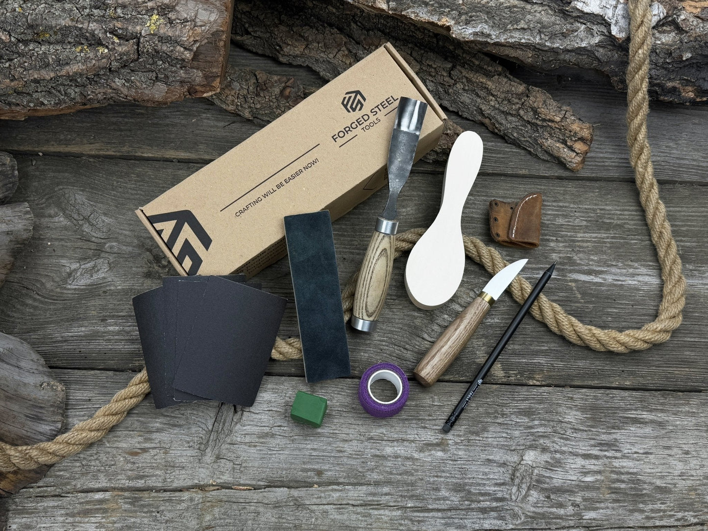 The Ultimate Beginner’s Spoon Carving Kit
