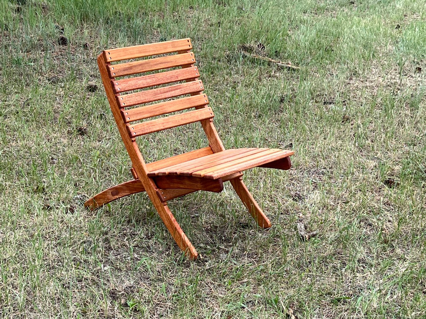 Mahogany Fire Pit Chair, Nesting