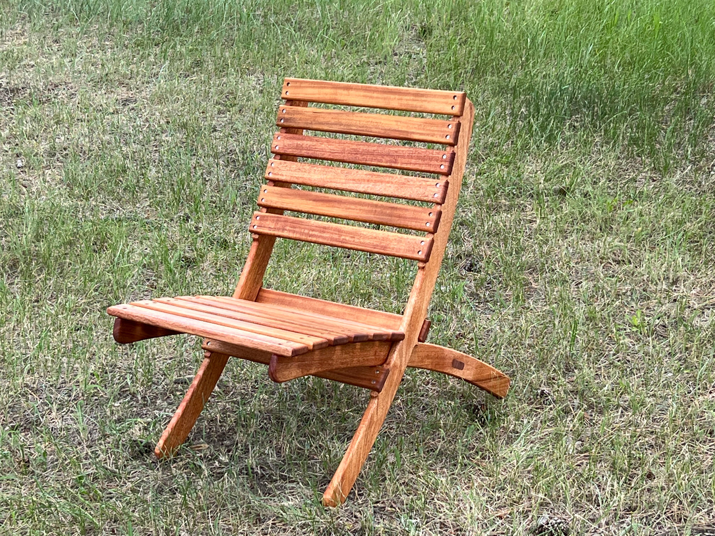 Mahogany Fire Pit Chair, Nesting