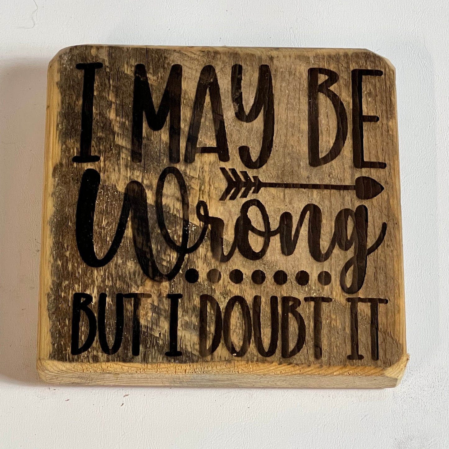 Sign, I may be wrong but I doubt it