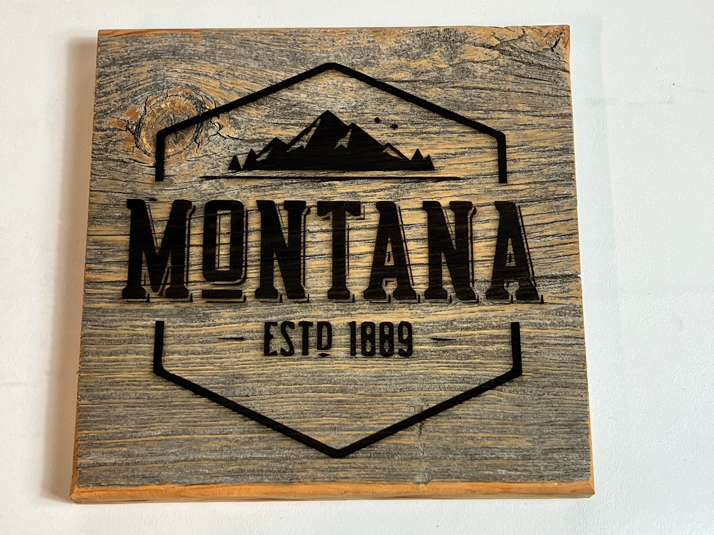Sign, Montana Estd. 1889