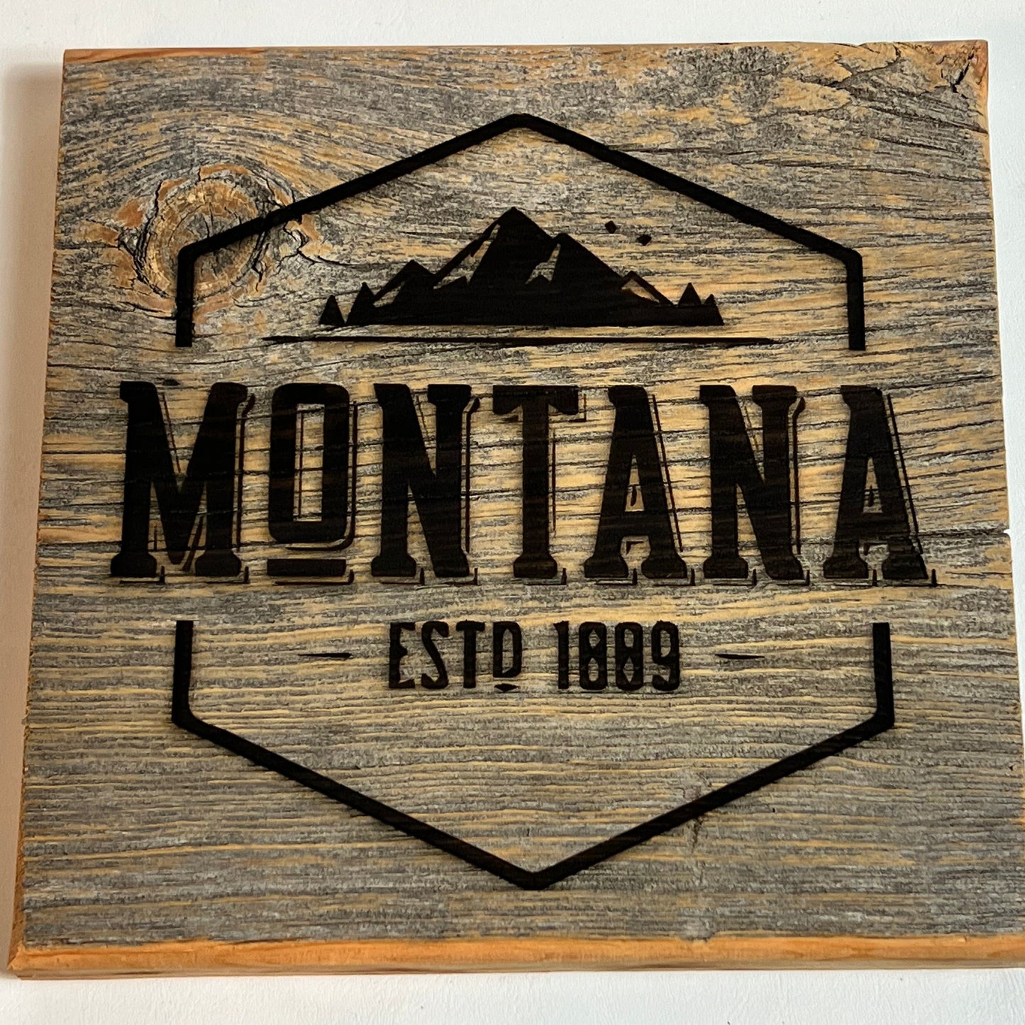Sign, Montana Estd. 1889