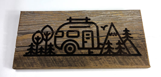 Sign, Vintage Trailer Scene