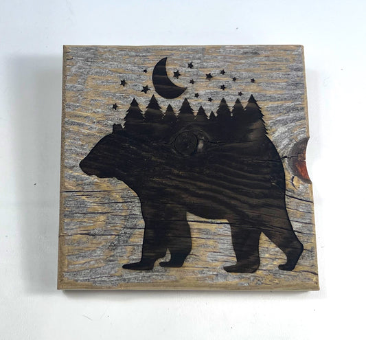 Sign, Bear back mountains
