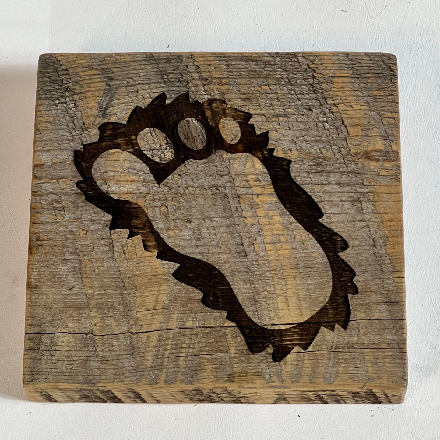 Sign, Bigfoot Print