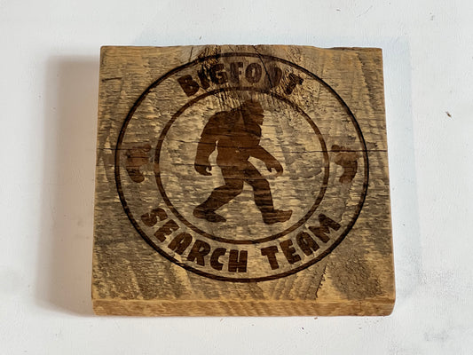 Sign, Bigfoot Search Team