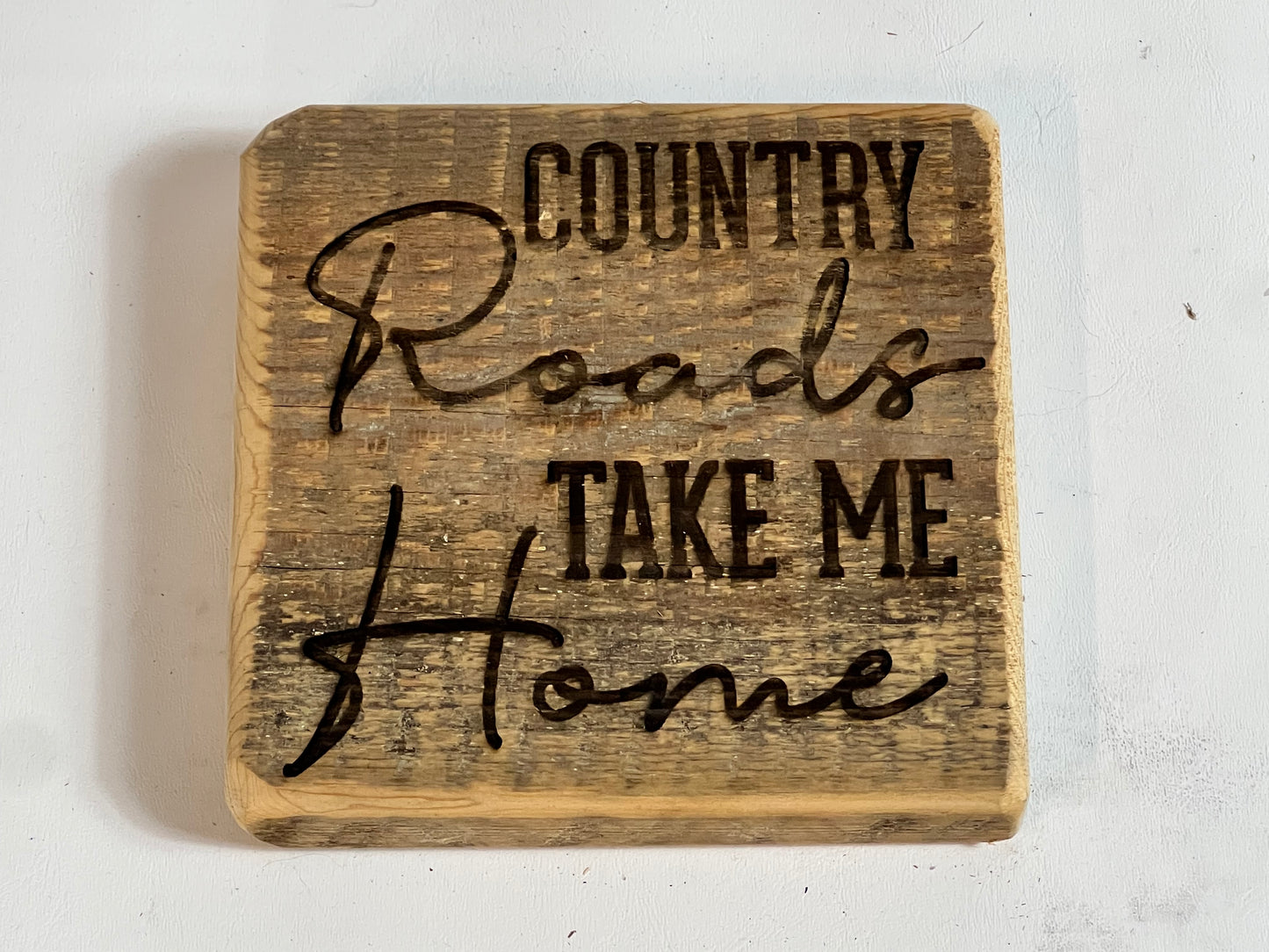 Sign, country Roads Take me Home