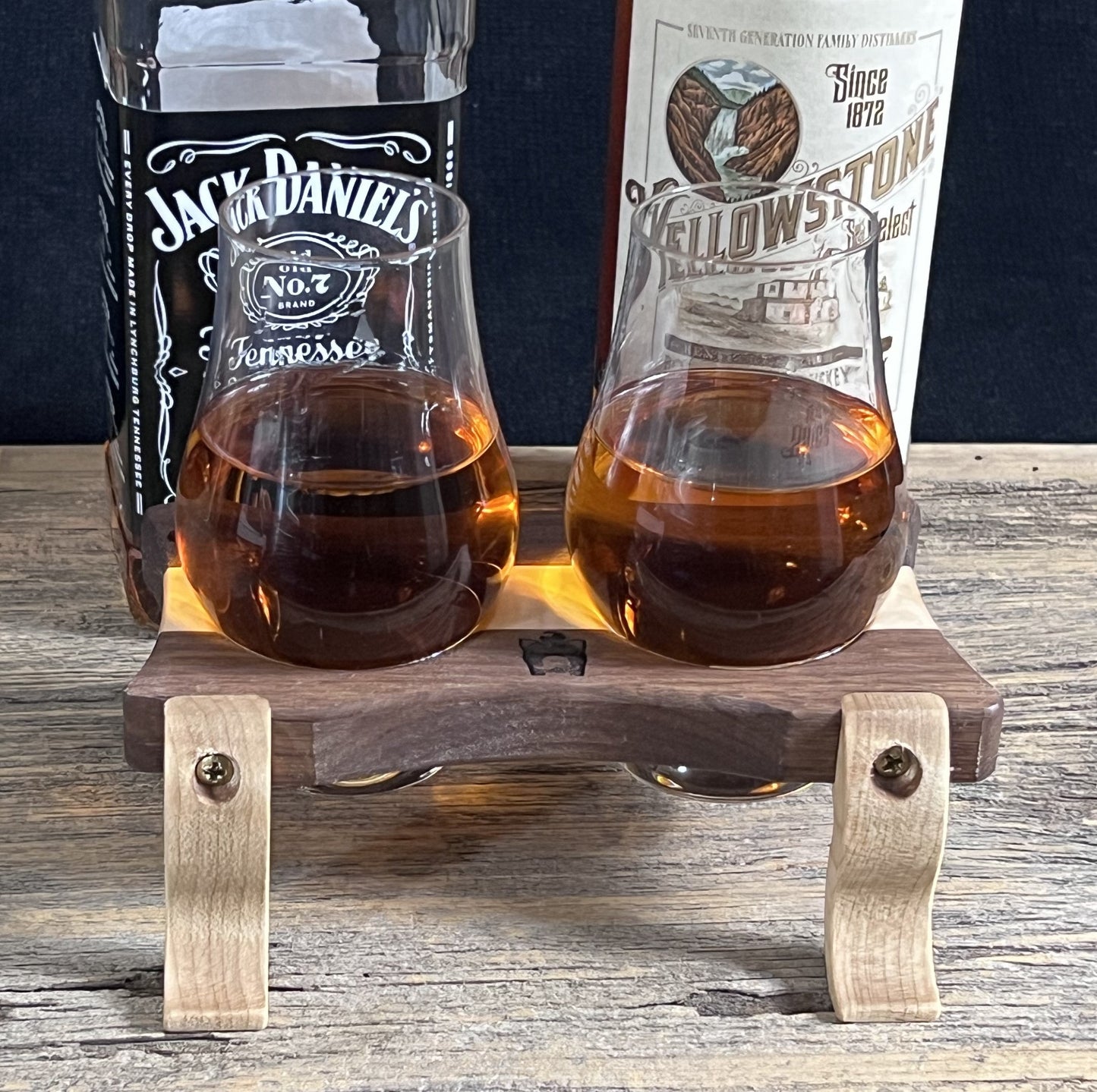 Custom Whiskey Pig® - Two Glass Whiskey Flight