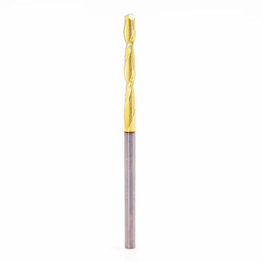 1/8" Upcut Endmill - 1" Cutting Length - 1/8" Shank for CNC Routers