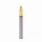 60 Deg V-Groove - 3-Flute - 1/4 Shank for CNC Routers