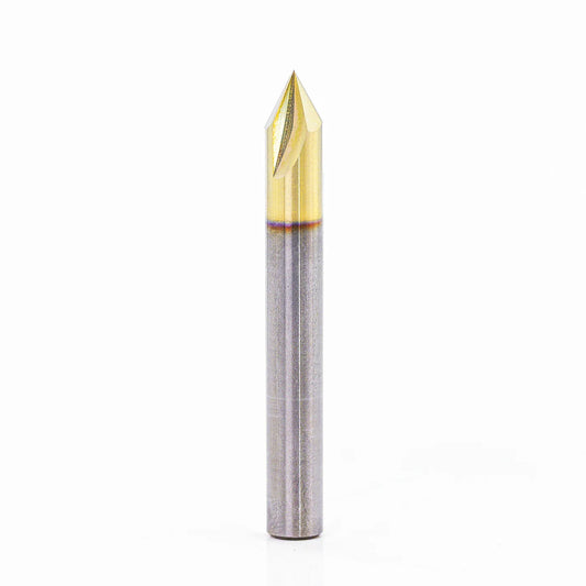 60 Deg V-Groove - 3-Flute - 1/4 Shank for CNC Routers