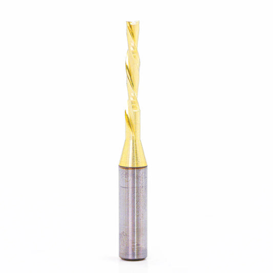 1/8" Downcut Endmill - 3/4" Cutting Length - 1/4" Shank for CNC Routers
