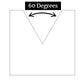 60 Deg V-Groove - 3-Flute - 1/4 Shank for CNC Routers