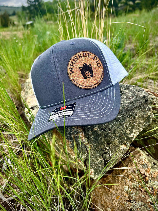 Whiskey Pig® - Our Relationship with Whiskey is Smoking Trucker Hat
