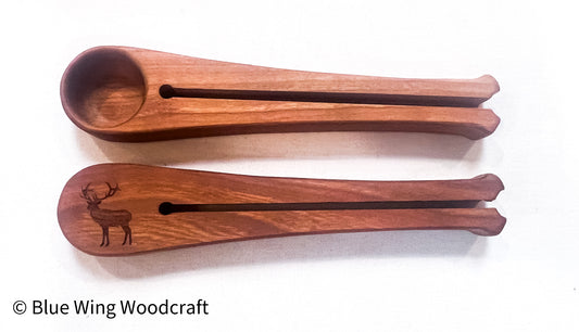 Coffee Scoop & Bag Clip, Mountain Elk Design