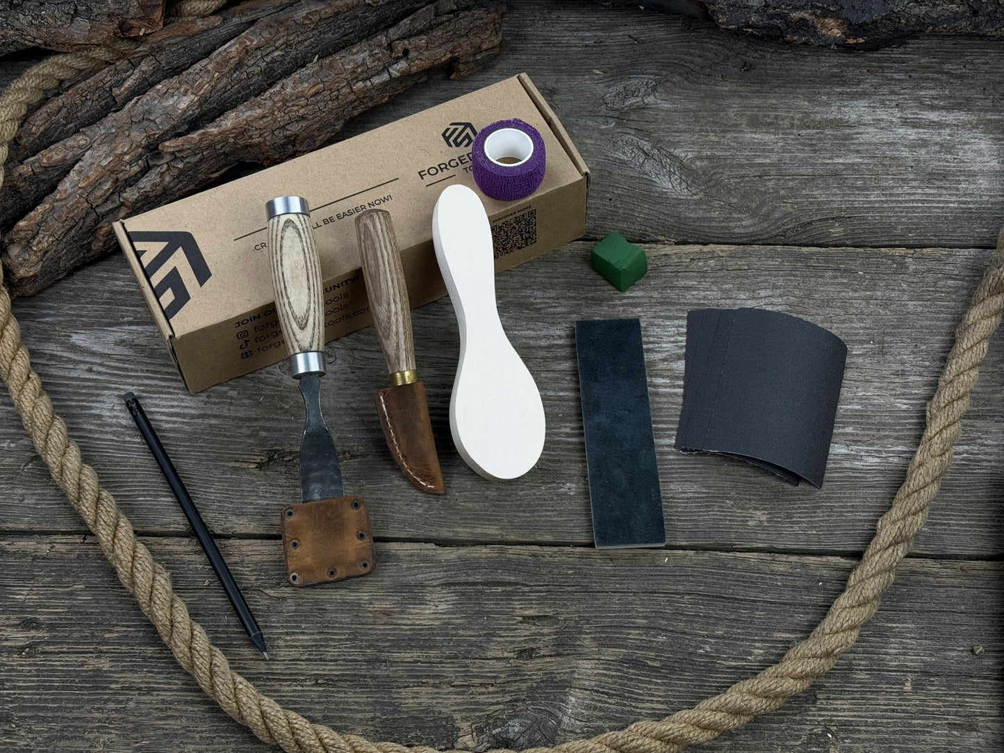 The Ultimate Beginner’s Spoon Carving Kit