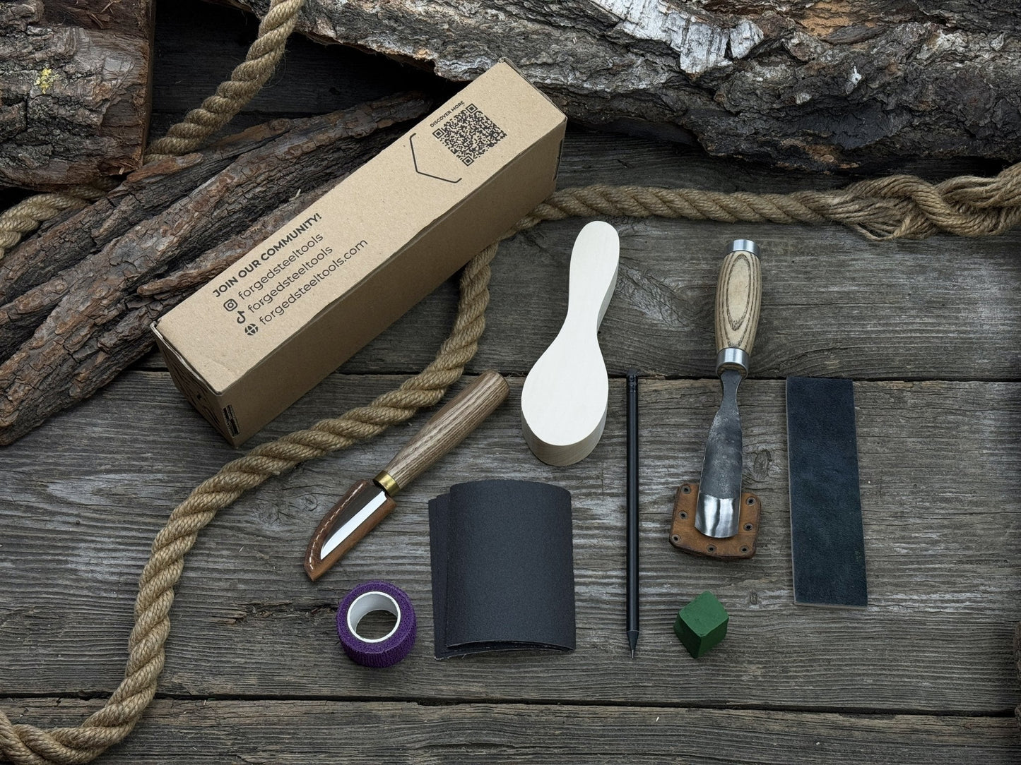 The Ultimate Beginner’s Spoon Carving Kit