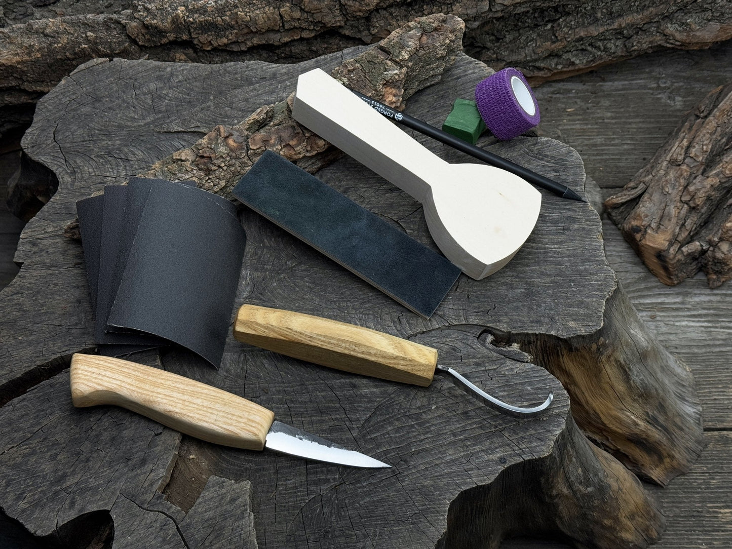 Whittle Your First Spoon – Beginner-Friendly Wood Carving Kit