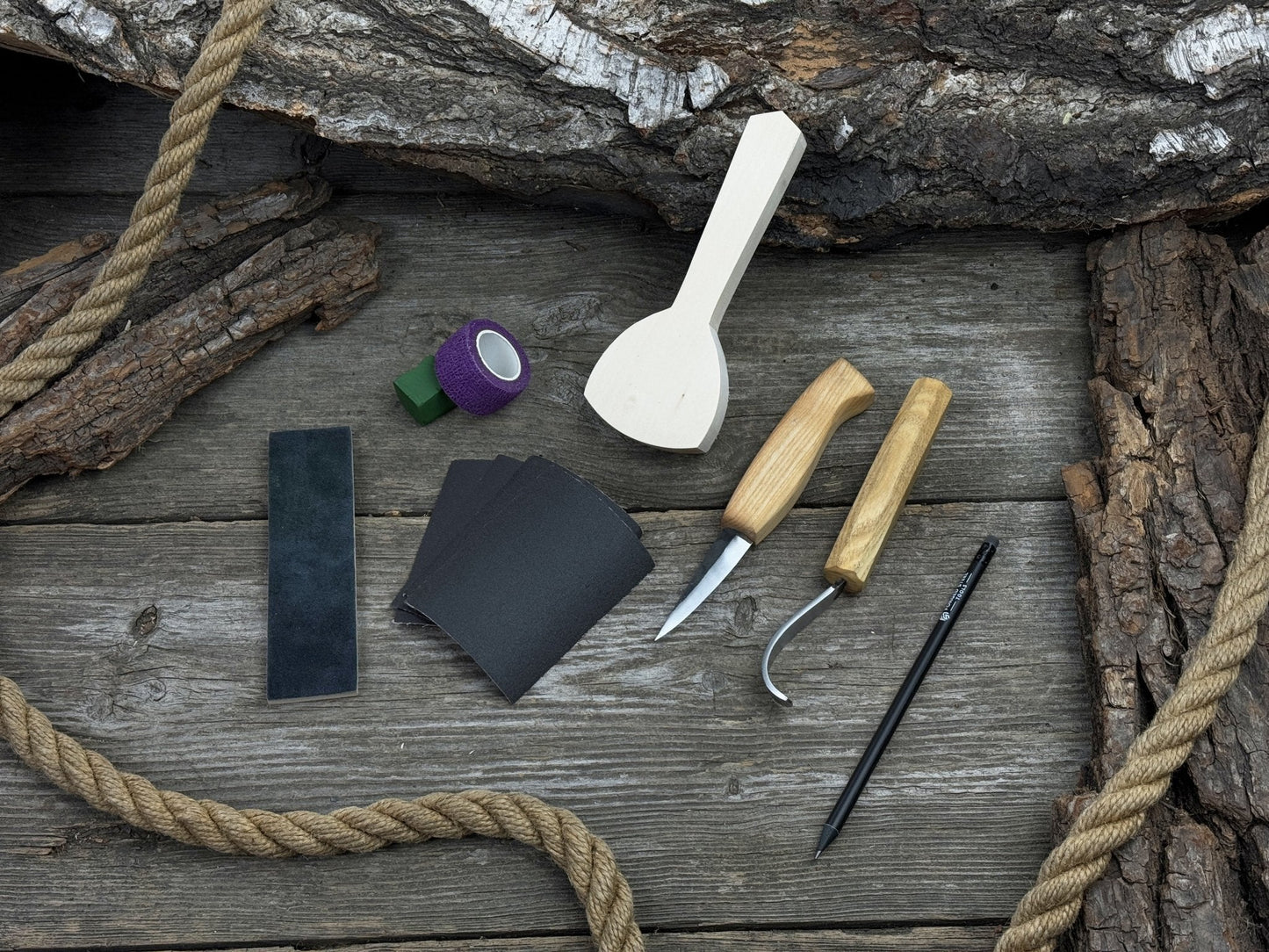 Whittle Your First Spoon – Beginner-Friendly Wood Carving Kit