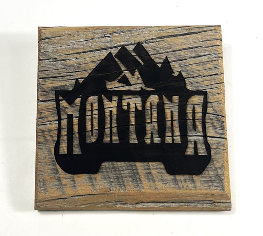Sign, Montana Mountains