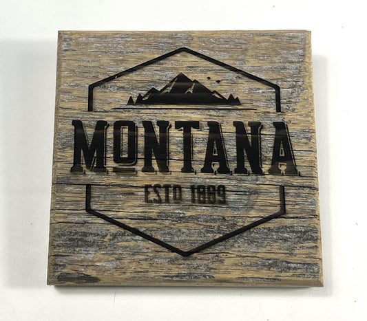 Sign, Montana Estd. 1889